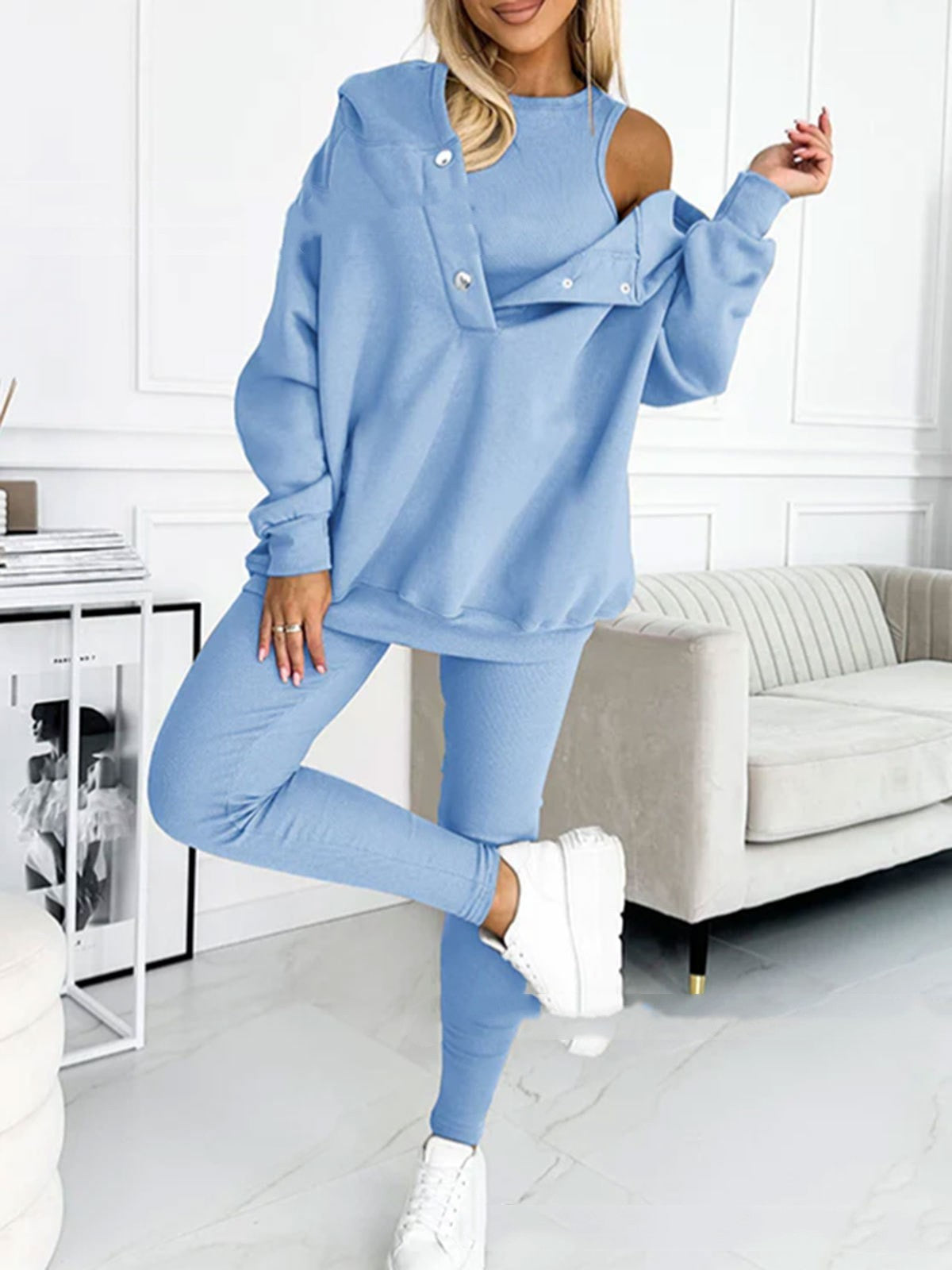 Ensemble Sport 3 Pièces Femme
