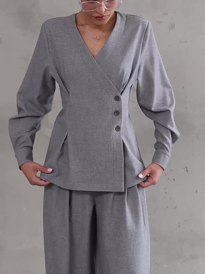 Ensemble Élégant 2 Pièces – Chic Minimaliste